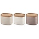 Guzzini Set of 3 "Tierra" storage boxes 500ml