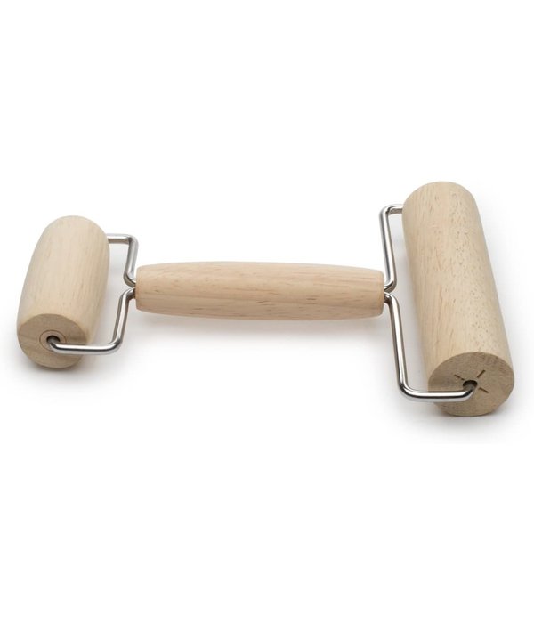 Fox Run Double Ended Wooden Dough and Pizza Roller