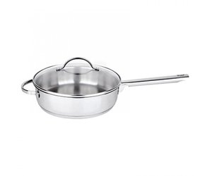 Wok avec couvercle en verre 32 cm de Josef Strauss Tango - Ares Accessoires  de cuisine