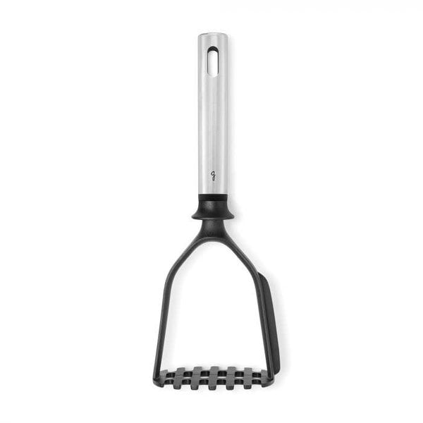 Starfrit Gourmet Steel potato masher with integrated scraper