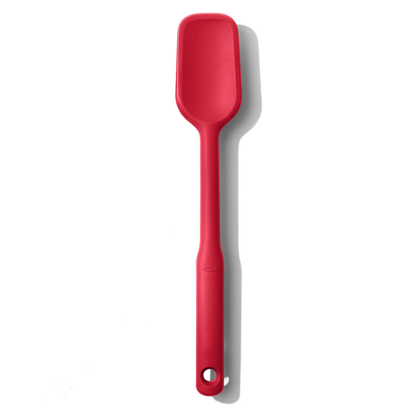 Silicone spatule tournante - Matériel de cuisine professionnel Couleur Rojo