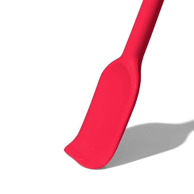 Oxo Red silicone spoon-spatula - Ares Kitchen and Baking Supplies