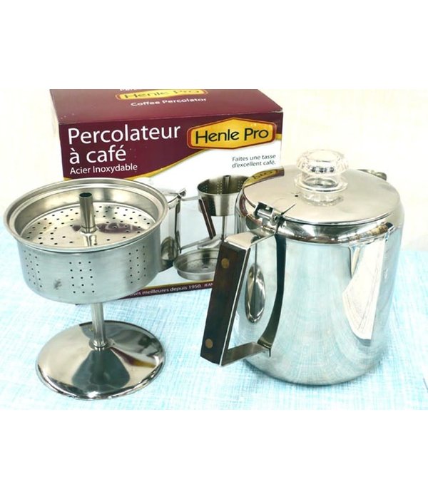 Percolateur à café 12 tasses de Henle Pro