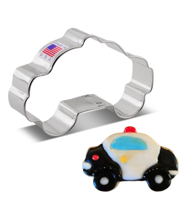 Ann Clark Ann Clark Police Car Cookie Cutter 3.75"