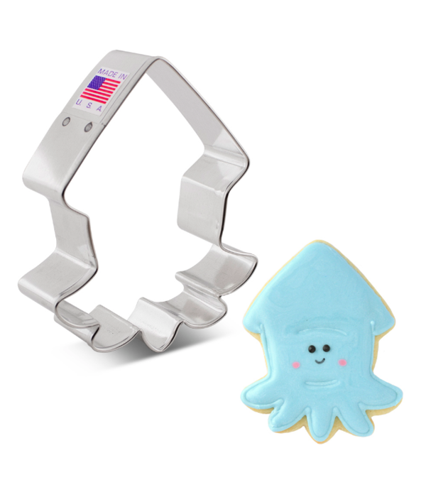 Ann Clark Ann Clark Cute Squid Cookie Cutter 3.75"