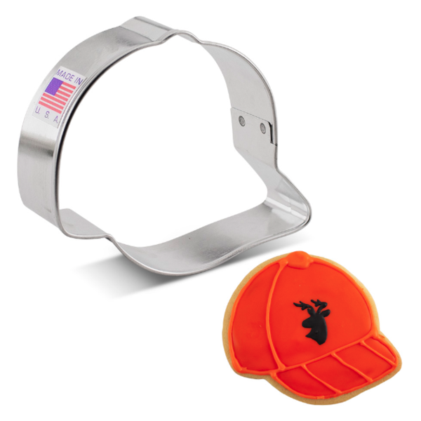 Ann Clark Baseball Hat Cookie Cutter 3.75"