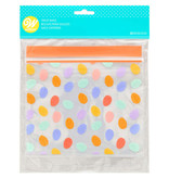 Wilton Wilton Colorful Easter Eggs Clear Resealable Spring Treat Bags, 20-Count