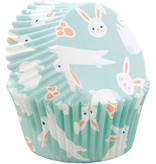 Wilton Wilton Colorful Easter Bunny Paper Cupcake Liners, 75-Count