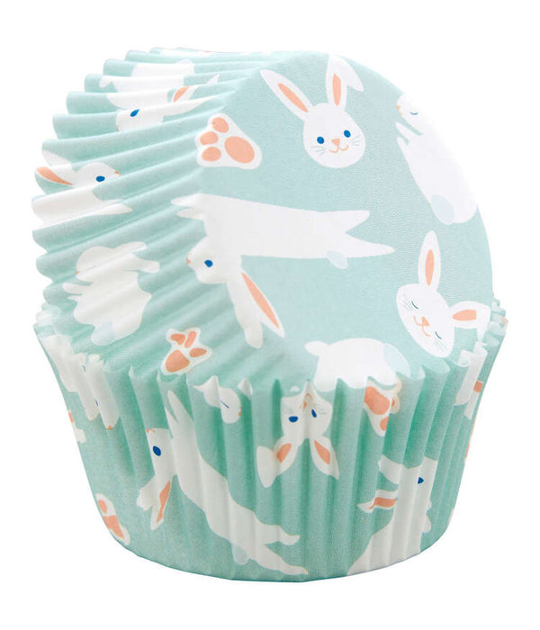 Wilton Wilton Colorful Easter Bunny Paper Cupcake Liners, 75-Count