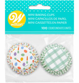 Wilton Wilton Cupcake Liners Mini Easter Pack of 100