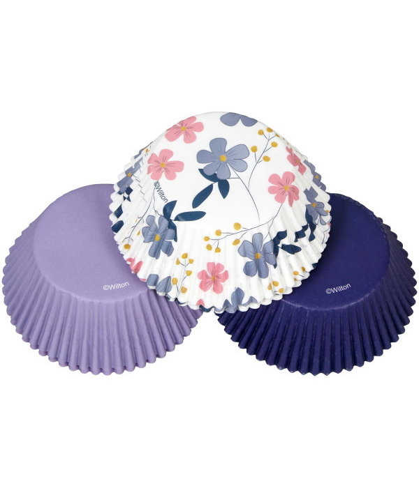 Wilton Caissettes à Cupcake Fleurs de Violette, 75 unités de Wilton