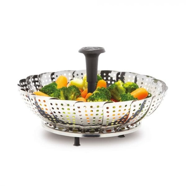 Starfrit Gourmet Steel Stainless Steel Vegetable Steamer