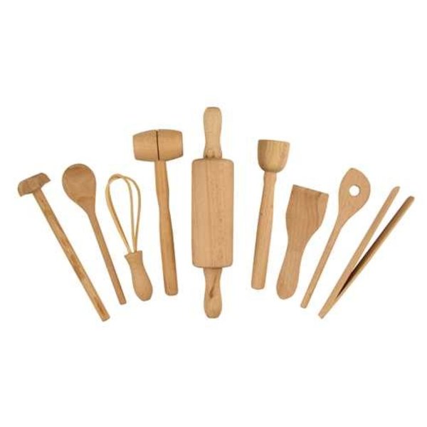 Fox Run Kids 9 Pc Wood Set