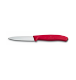 Victorinox Couteau d'office à pointe centrée et manche rouge 8cm de Victorinox