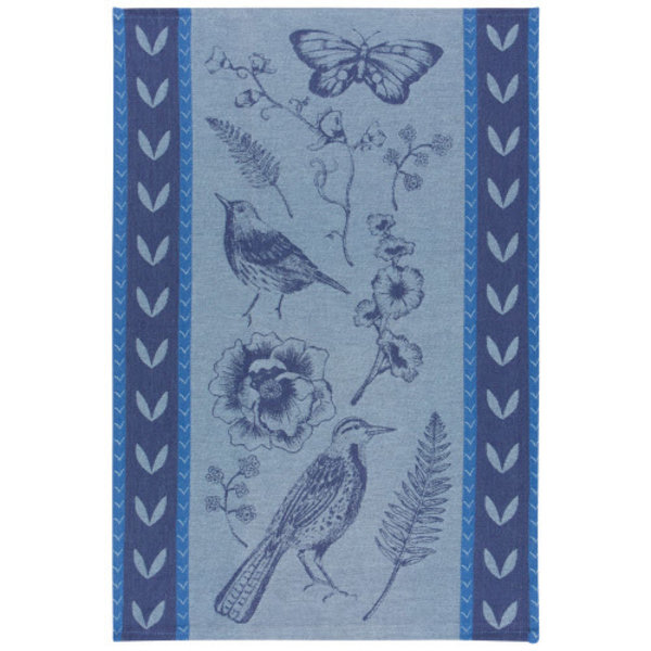 Now Designs by Danica Basketweave Dishtowel | Royal Blue