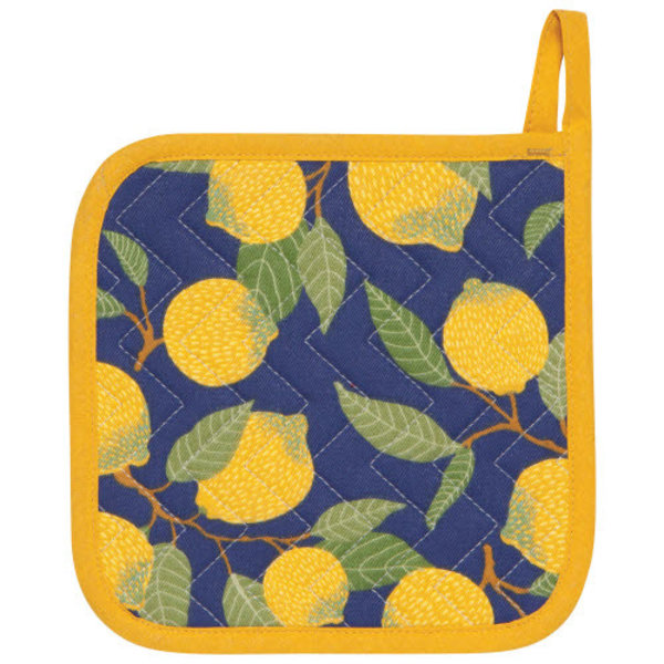 Now Designs Potholder 8" "Lemons"