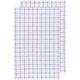 Danica Heirloom Checkered Vintage Wash Dishtowel Set of 2, Red