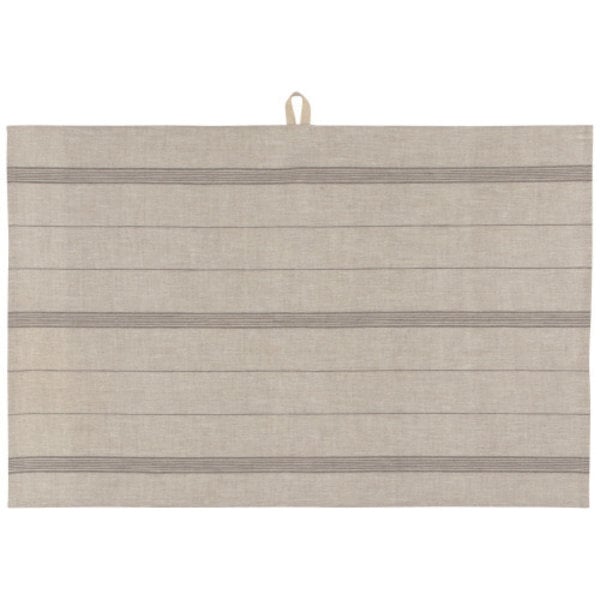 Danica Heirloom "Stripe Shadow" 100% linen dishtowel