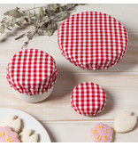 Now Designs Now Designs Gingham Save It Mini Bowl Cover, Set of 3