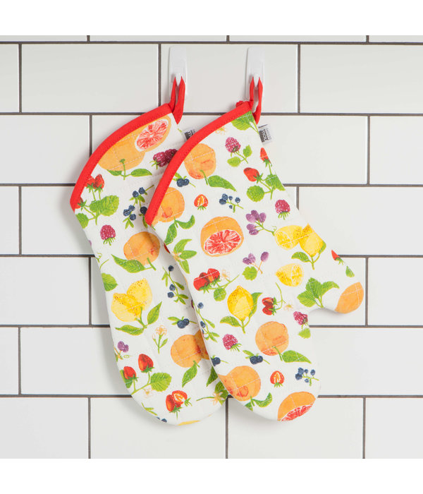 Now Designs Mitaine pour le four ''Salade de Fruits'' 13'' de Now Designs