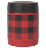 Now Designs 12 oz. Insulated Container with Red and Black Checks