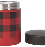Now Designs 12 oz. Insulated Container with Red and Black Checks