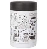 Now Designs 17 oz. Insulated Food Container ''Purr Party''