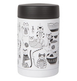 Now Designs 17 oz. Insulated Food Container ''Purr Party''