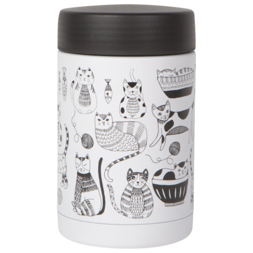 Now Designs Contenant à Aliments Isolant 17 oz ''Purr Party'' de NowDesigns