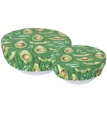 Now Designs Couvre-Bols  "Avocats" de NowDesigns, Lot de 2