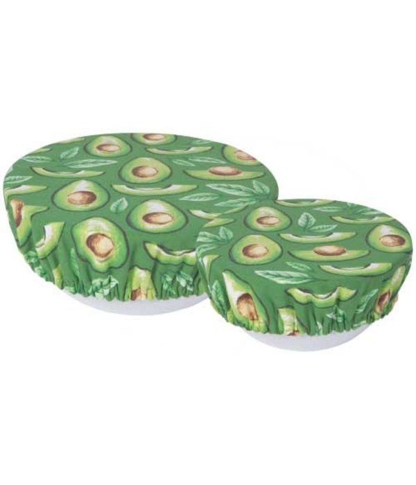 Now Designs Couvre-Bols  "Avocats" de NowDesigns, Lot de 2