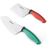 Farberware Farberware Soft Grip Chef Knife Set, 2-Piece, Multicolored