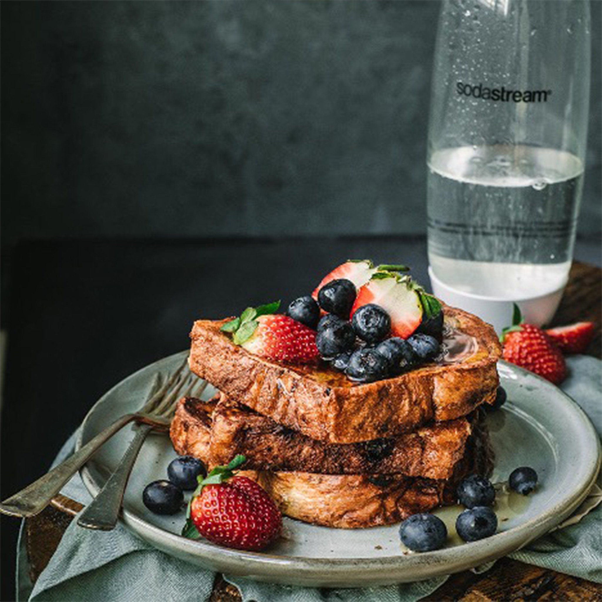 Cooking with our SodaStream: Cinnamon French Toast 