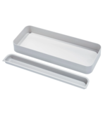 Interdesign Interdesign ECO Plastic Kitchen Drawer Organizer Bin with Removable Tray