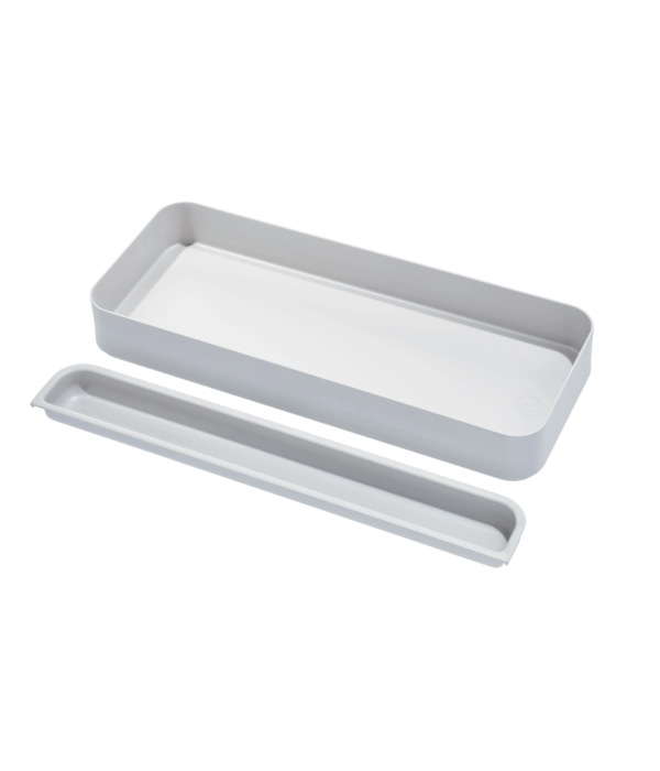 Interdesign Interdesign ECO Plastic Kitchen Drawer Organizer Bin with Removable Tray