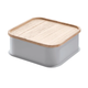 Bac de rangement "Eco" avec couvercle en bois 8.4'' de Interdesign