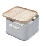 Interdesign Interdesign ECO Plastic  8.4'' Medium Storage Bin with Handles