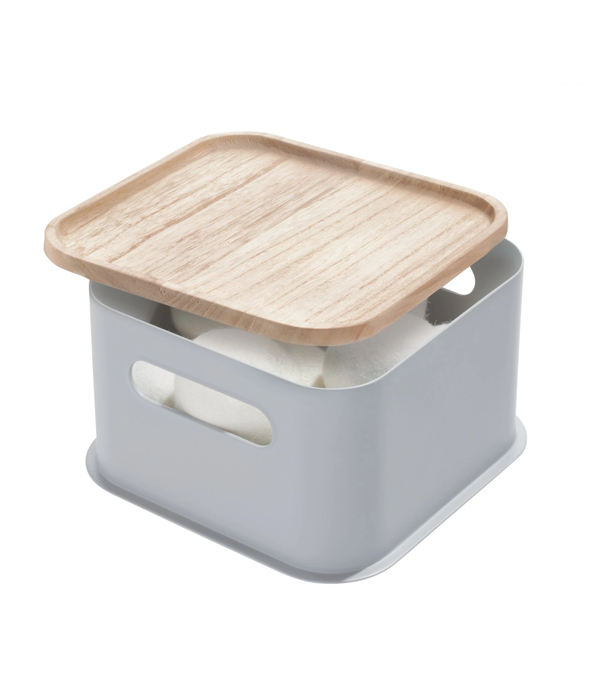 Interdesign Interdesign ECO Plastic  8.4'' Medium Storage Bin with Handles
