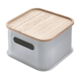 Interdesign Interdesign ECO Plastic  8.4'' Medium Storage Bin with Handles