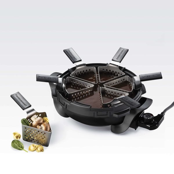 Swissmar Wrought Iron Rechaud with Fondue Burner 