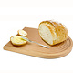 Natural Living Breadboard with Crumb Catcher