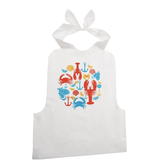 Trudeau Trudeau Set of 4 Disposable Seafood Bibs