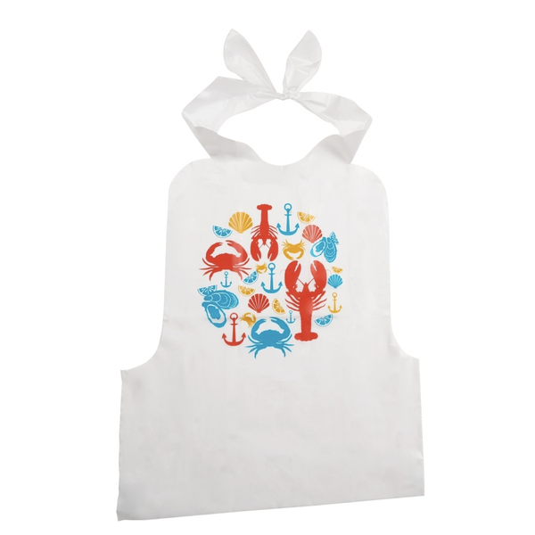 Trudeau Set of 4 Disposable Seafood Bibs