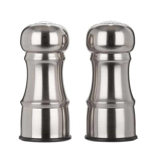 Trudeau Trudeau Stainless Steel Salt and Pepper Shaker 11 cm