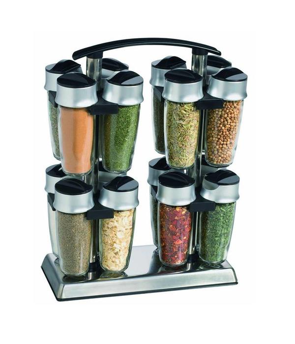 Trudeau Quad Spice Rack Ares Kitchen and Baking Supplies