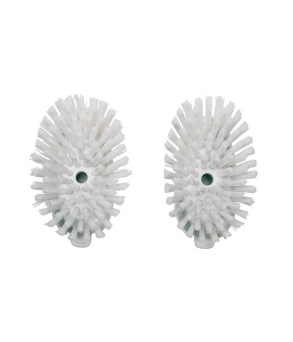 OXO Good Grips Soap Dispensing Dish Brush Refills, 2 Pack, White, Nylon  Bristles