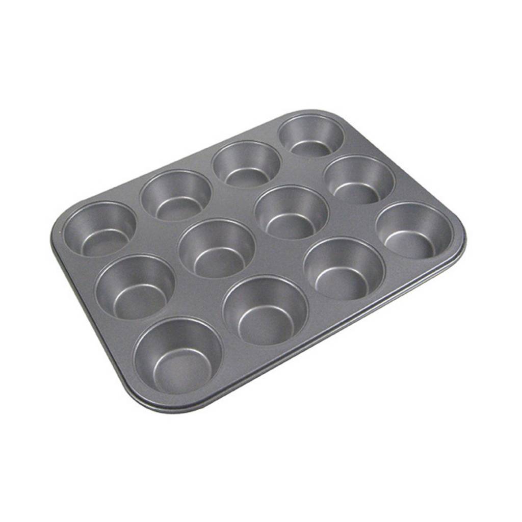 Moule à Muffins Kaiser – 12 Cavités, 38x27 Cm, Qualité Professionnelle Antiadhésive