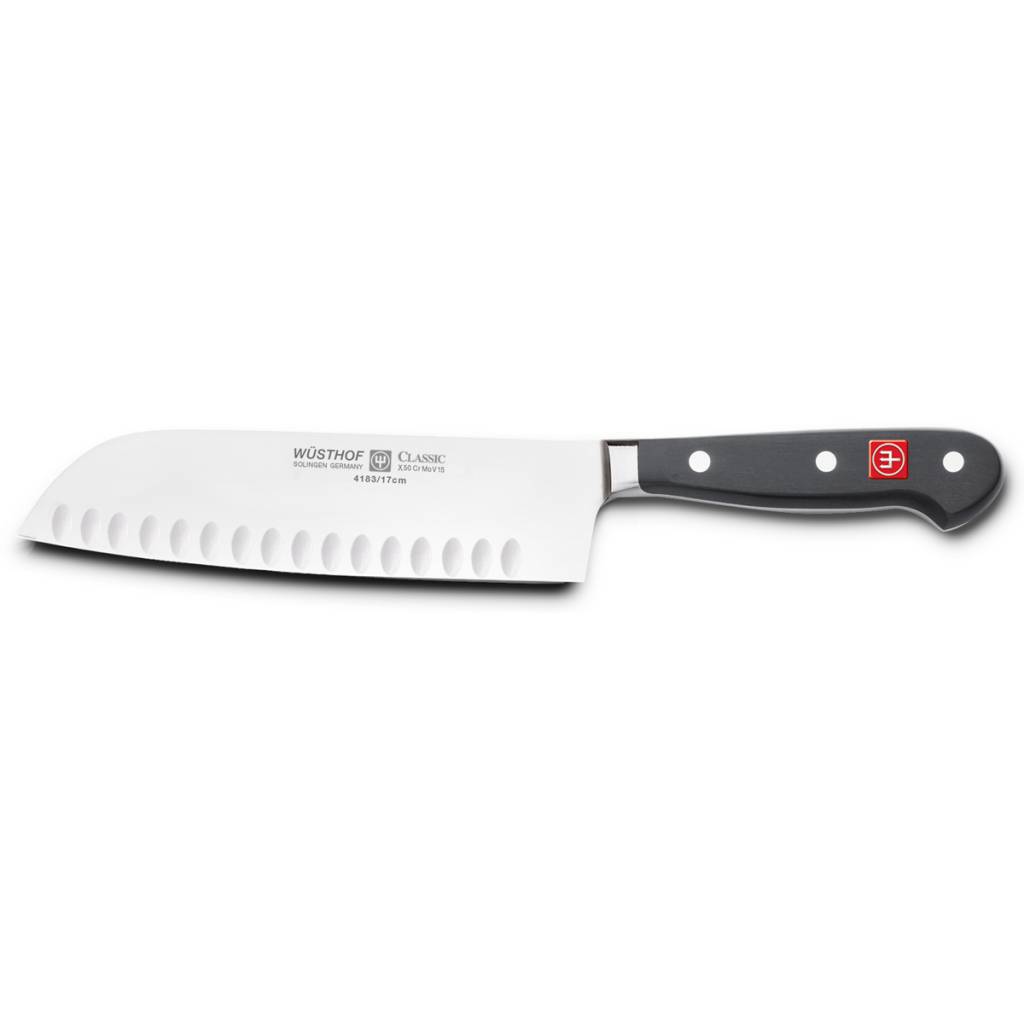 Couteau santoku de 18 cm Classic de Wüsthof - Ares Accessoires de cuisine