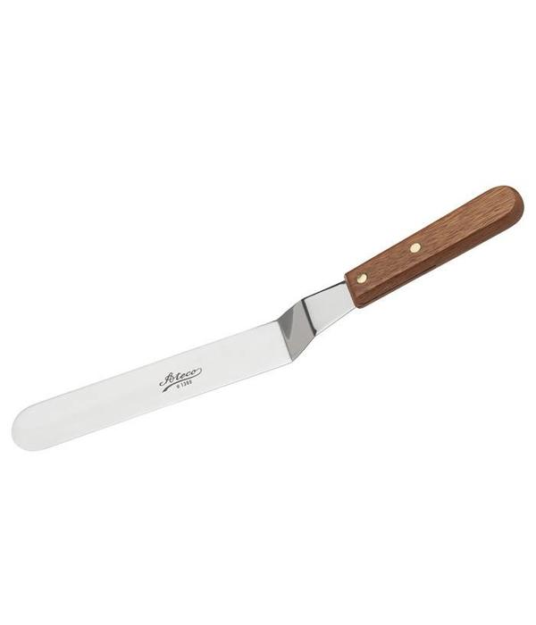 Ateco Ateco 9-1/2'' Icing Spatula with Wood Handle