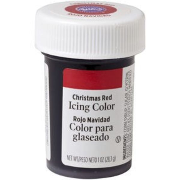 Colorant à glaçage rouge noël de Wilton